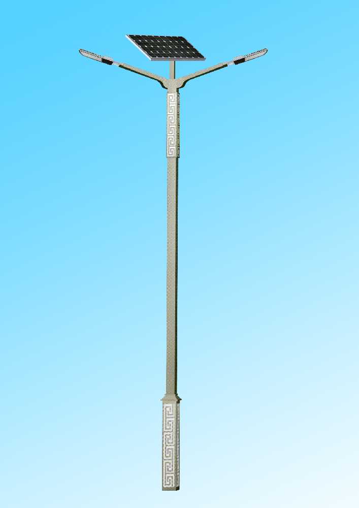 新泰市市政道路太阳能路灯